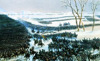La plus grande charge de cavalerie de l'Histoire menée par Joachim Murat à Eylau